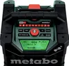 A Metabo Akku-Baustellenradio RC 12-18 32W BT DAB+ is shown from the front. Podgląd zdjęcia produktu