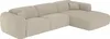 Ecksofa mit Express-Schlaffunktion - Ecke rechts - Stoff Produktbild-Vorschau 3