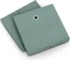 Two green fabric storage boxes are shown from a slightly elevated angle. Anteprima dell’immagine prodotto