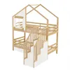 Merax Etagenbett Kinderbett 90x200 cm mit Schubladen, Produktbild-Vorschau 9