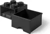 LEGO Brick Drawer 4 schwarz (schwarz) Produktbild-Vorschau 3