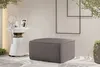 Polsterhocker Designerhocker CELES PREMIUM 65x65 cm Stoff Produktbild-Vorschau 1