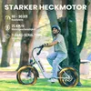 Klappbares 20 Zoll Fatbike E-Bike mit abnehmbarem Akku und Produktbild-Vorschau 3