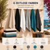 Komfortec 2er Saunatuch Set 80x200 cm aus 100% Baumwolle, Produktbild-Vorschau 7