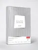 A packaged set of bed linens with a striped pattern. Anteprima dell’immagine prodotto