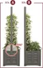 Bama Fioriera Separe Bloemenbak 80x42.5x150 cm Taupe Náhled obrázku produktu 2