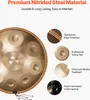 VEVOR Handpan Drum, 55 cm, 9-tónový oceľový bubon, 432 Hz, Náhľad obrázku produktu 4