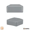 Pfostenkappe 8x8 cm Grau 1 Stück vierkant 80x80 mm Produktbild-Vorschau 1