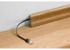 Plochý propojovací kabel CAT 6, U/UTP, černý Náhled obrázku produktu 3