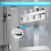 Duschablage zum Hängen, Duschregal aus Edelstahl SUS304 Produktbild-Vorschau 6