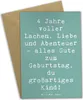 Mr. & Mrs. Panda Grußkarte Spruch 4. Geburtstag - Produktbild-Vorschau 1