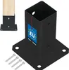 KOTARBAU® Aufschraubhülse 60 x 60 mm Vierkantholzpfosten Produktbild-Vorschau 1