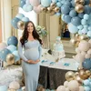 Set di ghirlande di palloncini blu e oro per compleanni e Anteprima dell’immagine prodotto 2