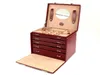 WINDROSE boîte à bijoux Merino Jewelry Box Big Red bordeaux Voir les images du produit 1