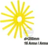 Unkrautstecher d=250mm; 16 weiche Arme (93 St. Shore) / Produktbild-Vorschau 1