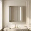 Armoire À Miroir Rea M1015-60 60X65 Led Blanc Voir les images du produit 5