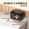LiTime 12V 100Ah TM Batterie Lithium pour Moteur Marin Voir les images du produit 9