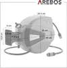 AREBOS Gartenschlauchaufroller 15 m, Schlauchaufroller, Produktbild-Vorschau 5