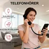 Retro Telefonhörer Typ-C, Kabel-Telefonhörer für Produktbild-Vorschau 5