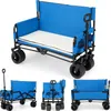 COSTWAY 2in1 Bollerwagen 85L faltbar, Gartenwagen mit Produktbild-Vorschau 1