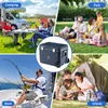 Brisby Kühlbox 45 l – Mit Rollen – 4 Kühlelemente – Blau Produktbild-Vorschau 16