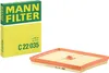 Filtro aria Mann + Hummel adatto ad es. per VAG C 22 035 Anteprima dell’immagine prodotto 1