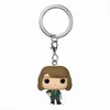 A Funko Pocket POP! keychain of Robin from Stranger Things, shown against a white background. Podgląd zdjęcia produktu