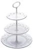 Dreiteilige Etagere, blaue Valbella, Verona, tschechisches Produktbild-Vorschau 1