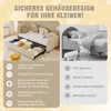 Abrihome Schlafsofa Tagesbett mit Ausziehbett 90x200cm, Produktbild-Vorschau 4