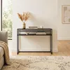 CALICOSY -  Schwarze Metall-Konsole L112 cm - OLLI Produktbild-Vorschau 2