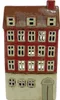 LS-LebenStil Lichterhaus Nyhavn 24cm Rot Braun Keramik Produktbild-Vorschau 2