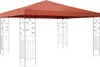 Ersatzdach für Rank Pavillon 3x3m Terra / Rotorange RAL Produktbild-Vorschau 5