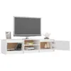 vidaXL TV-Schrank Weiß 140×40×35,5 cm Holzwerkstoff Produktbild-Vorschau 10