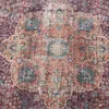 Volero - Outdoor Teppich Rund - Kairo Medaillon Bordeaux Produktbild-Vorschau 7