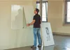 ROCADA Skinwhiteboard Rahmenlos lack. Oberfl. weiß Náhled obrázku produktu 36