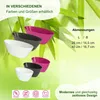 MePla - 2 Stück - Orchideen-Schiffchen L 40 anthrazit Produktbild-Vorschau 4