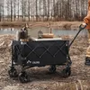 Bollerwagen Handwagen Faltbar 100L 100KG Transportwagen mit Produktbild-Vorschau 2