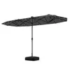 COSTWAY Doppelsonnenschirm 400x 200cm, Gartenschirm mit Produktbild-Vorschau 1