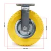 Wiltec ruota fissa Ø225mm ruota da trasporto larga 58mm Anteprima dell’immagine prodotto 2