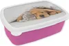 KitchenYeah® Lunchbox Brotzeit Brotdose 17x11 cm Haustiere Produktbild-Vorschau 1