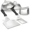 Arendo Smash Burger Set XXL 5-teilig, Burgerpresse Produktbild-Vorschau 1