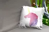MuchoWow® Outdoor Kissen - Kinder Illustration Einhorn in Produktbild-Vorschau 2