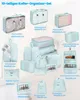 10-teiliges Set Packwürfel, Wasserdichter Koffer Organizer Produktbild-Vorschau 7