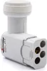 Lnb Quad 0,1 Db Opticum Lqp-04H Fullhd Hdtv 3D Adatto Anteprima dell’immagine prodotto 2