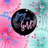 2 Stück XXL Gender Reveal Ballon 90cm | LuftballonBoy or Produktbild-Vorschau 3
