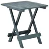 vidaXL Gartentisch Klappbar Grün 45x43x50 cm Kunststoff Produktbild-Vorschau 7
