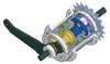 Sturmey-Archer S2C Kick-Shift 32d torpedo silver Podgląd zdjęcia produktu 2