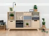 Aufbewahrungsbox aus Holz Modell 2 - mit Griffen - Weiß und Produktbild-Vorschau 10