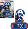Réveil avec Veilleuse Captain America en 3D Voir les images du produit 4
