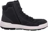 A side view of a gray men's boot with a white sole. Produktbild-Vorschau